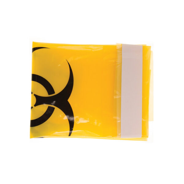 Biohazard Waste Bag Yellow (42cm x 45cm)