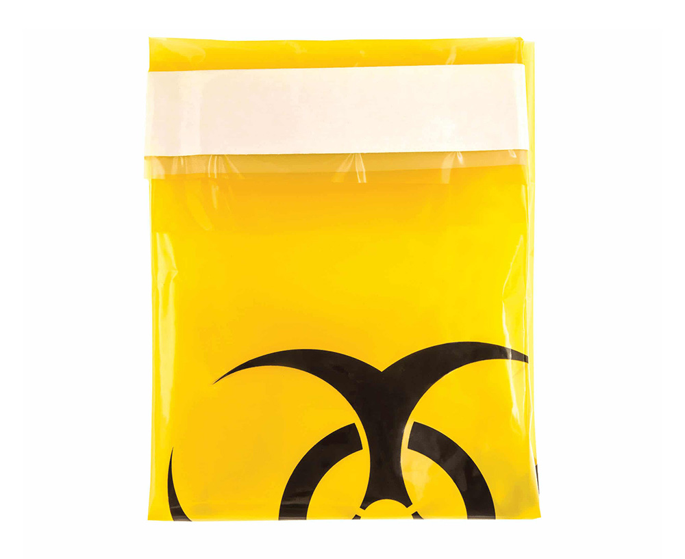 CC036ST-1 Biohazard Waste Bag Yellow (42cm x 45cm)