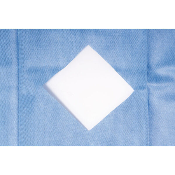 Surgical Drape SMS (130cm x 200cm) with Diamond Fenestration (13cm x 10cm)