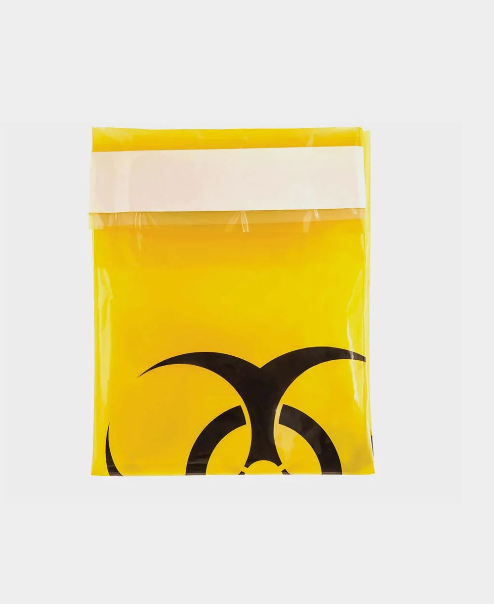 CC036NS-1 Biohazard Waste Bag Yellow (42 x 45cm)