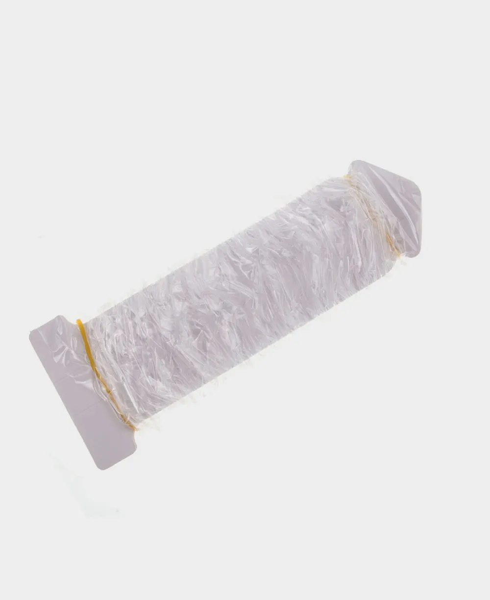 CC126ST-1 Drill Sleeve Elasticised Clear on Card (120cm) Pkt1